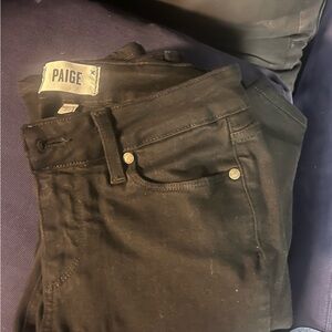 Black Paige jeans